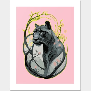 Wild Lion Posters and Art